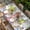 MediumPurple White, variant on Blue Purple Gnomes Table Cloths for 3 Foot Rectangle Tables, Spring Country Hydrangea Flower Leaf Patio Waterproof Elastic Fitted Tablecloths, Washable Rectangular Table Cover for Camping