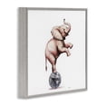 thumbnail image 2 of Stupell Industries Eclectic Elephant on Disco Ball Gray Framed Giclee Art, 12 x 12, by Amanda Greenwood, 2 of 7
