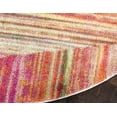 thumbnail image 6 of Unique Loom Lyon Collection Area Rug - Quartz (8' Round Multi/Blue), 6 of 7