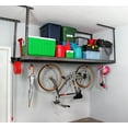 thumbnail image 5 of MonsterRax 3'x8' Overhead Garage Storage Rack Holds 450 Pounds, Hammertone, 5 of 9