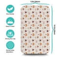thumbnail image 5 of 2 Pack Rainbow Sketch Coffee Bar Mat - Cute Kawaii Drying Pad for Countertops, Non-Slip Espresso Machine Mat, Multi-Layer Protection, 5 of 5