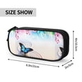 thumbnail image 4 of Goofa Butterfly In Blossoms Zen Pattern Big Capacity Pencil Pen Case Office College Large Storage High Capacity Bag Pouch Holder Box Organizer, 4 of 9