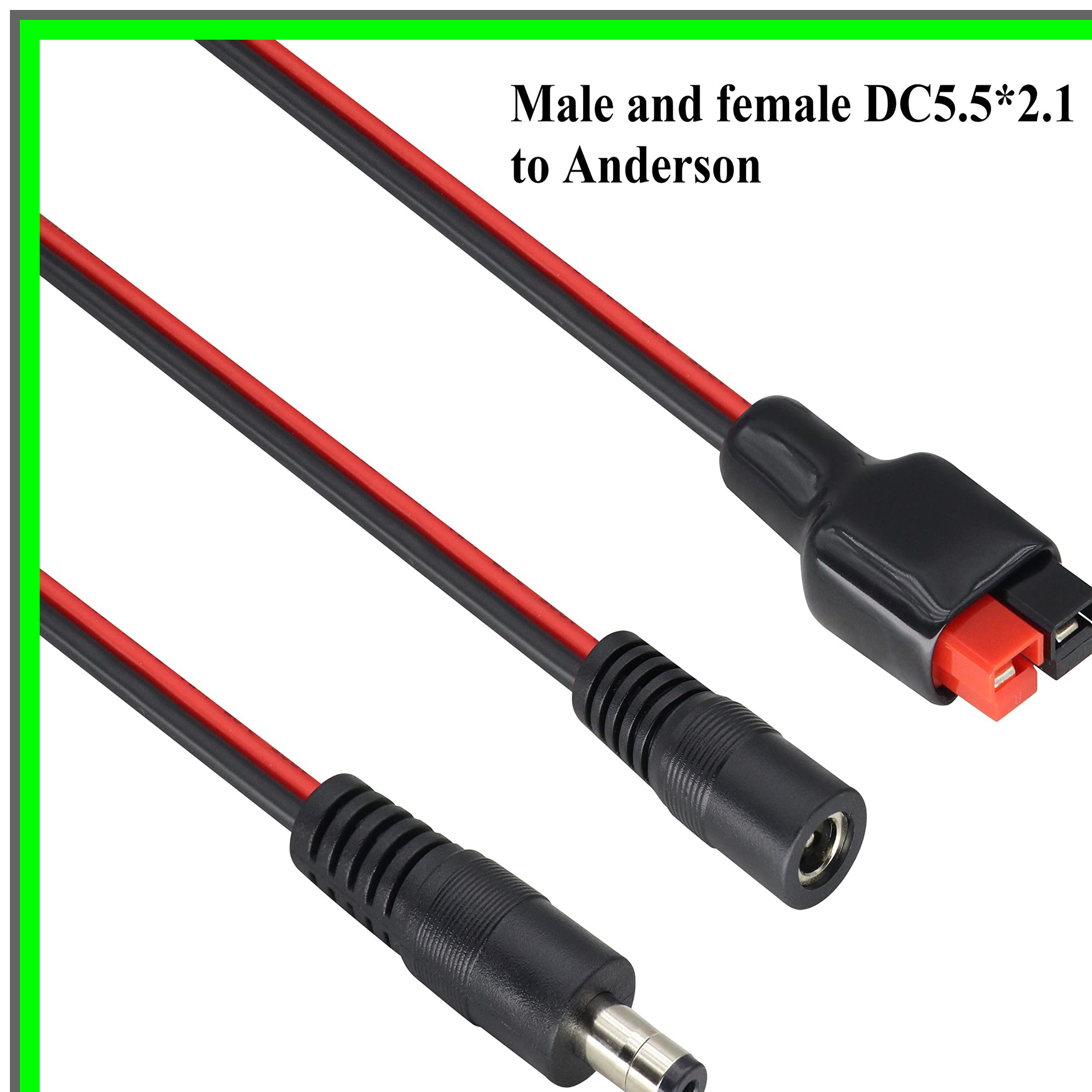 14AWG Solar Power Connector Cable for Generator and Battery Use 60CM