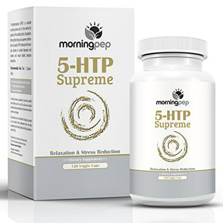 5-HTP SUPREME 120 Vegetarian Caps, Is A Custom Formulated Natural Relaxation Sleep Aid Support Supplement, Promoting Healthy Sleep Mood Relaxation And Aids