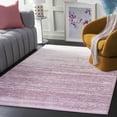 thumbnail image 3 of SAFAVIEH Adirondack Esmond Striped Area Rug, Cream/Purple, 5'1" x 7'6" - Modern Design, Cream & Purple, Ideal for Living Room, Bedroom, Dining Space, 3 of 16