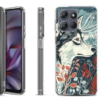 Shockproof Protective Phone Case for Motorola Moto G Play 2026, by OneToughShield - Calm Husky