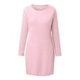 thumbnail image 4 of Outfmvch Robe Chandail pour Femmes Robe Dames Automne Hiver Tricot Col Roulé s Solide Mince Robe Chandail en Peluche Robes Femmes Robes Automne, 4 of 8
