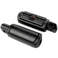 thumbnail image 3 of Krator Black Skull Foot Pegs Compatible with Suzuki / Honda / Triumph / Can-Am Left & Right Set (Front/Rear Footrests), 3 of 4