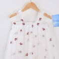 thumbnail image 4 of Avrntaa Toddler Girls Summer Dress Sleeveless Floral A Line Dress Tulle Sweet Sundress for 1-7Y, 4 of 5