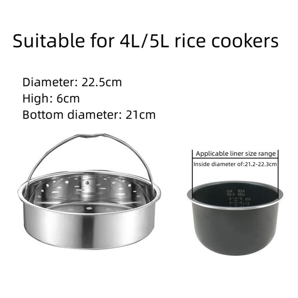 Stainless Steel Steamer Basket Insert Steamer for Steaming Fruit