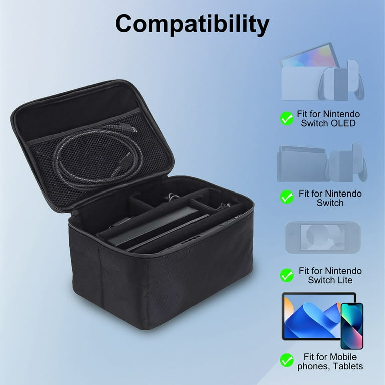EEEkit Carrying Case for Nintendo Switch 2, OLED, Lite, Waterproof