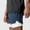 Blue, variant on LYMAYTER S-3XL Men Sweat Shorts Summer Dual-Layer Jogger Shorts Casual Breathable Slim Running Shorts