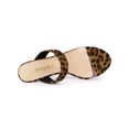 thumbnail image 4 of BLISSFUL STEP Women's Clear Strap High Heels Slides Sandals, 4 of 7