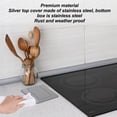 thumbnail image 3 of Floor Electrical Outlet Kit, Floor Electrical Outlet Cover Box Weatherproof Waterproof  for Countertop, 3 of 7