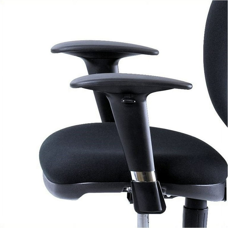 Pemberly Row Extended Height Drafting Chair in Black