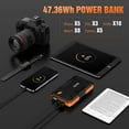 thumbnail image 4 of S ZEVZO Jump Starter 1000A Peak Portable Jump Starter for Car (Up to 7.0L Gas/5.5L Diesel Engine) 12V Auto Battery Booster Pack with Smart Clamp Cables, USB Charge, LED Flashlight Jump Box, 4 of 7