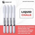 thumbnail image 4 of 4PC Liquid Chalk Pen Marker For Glass Chalkboard Blackboard white, 4 of 5