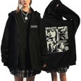 thumbnail image 1 of Sudadera con capucha con estampado de Taylor The Eras Tour, chaquetas de gran tamaño con cremallera, chaqueta con capucha informal, ropa de calle de lana fina, abrigo con cremallera, 1 of 4
