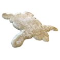 thumbnail image 5 of Soho Luxurious Faux Bearskin Pelt White with Brown Tips Shag Area Rug, 5 of 5