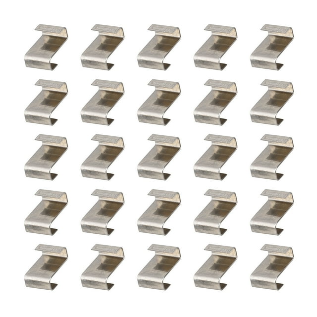Dvkptbk The Pedants 30 Clips de Serre Anti-Rouille Accessoires de Serre Anti-Rouille Accessoires de Chambre Creuse The Pedants