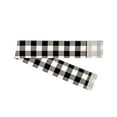 thumbnail image 7 of Kate Aurora Plaid Country Farmhouse Door Curtain With Tieback - Assorted Colors & Sizes, 7 of 7