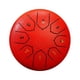 thumbnail image 2 of Tambor de lengüeta de acero con piedras de Buda, mini tambor handpan, tambor de preocupación, tambor handpan, para niños, adultos, educación, entretenimiento, yoga, regalos zen, 2 of 4