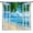 Summer Beach-3, variant on Summer Beach Curtains, Tropical Island Coastal Landscape Ocean Plam Trees Blue Sky Seaside Scene Blackout Window Curtains for Cafe Kitchen Bedroom Bathroom, 84" W X 84" L