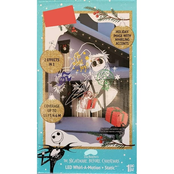 Gemmy Nightmare Before Christmas Jack Skellington Lightshow Projector