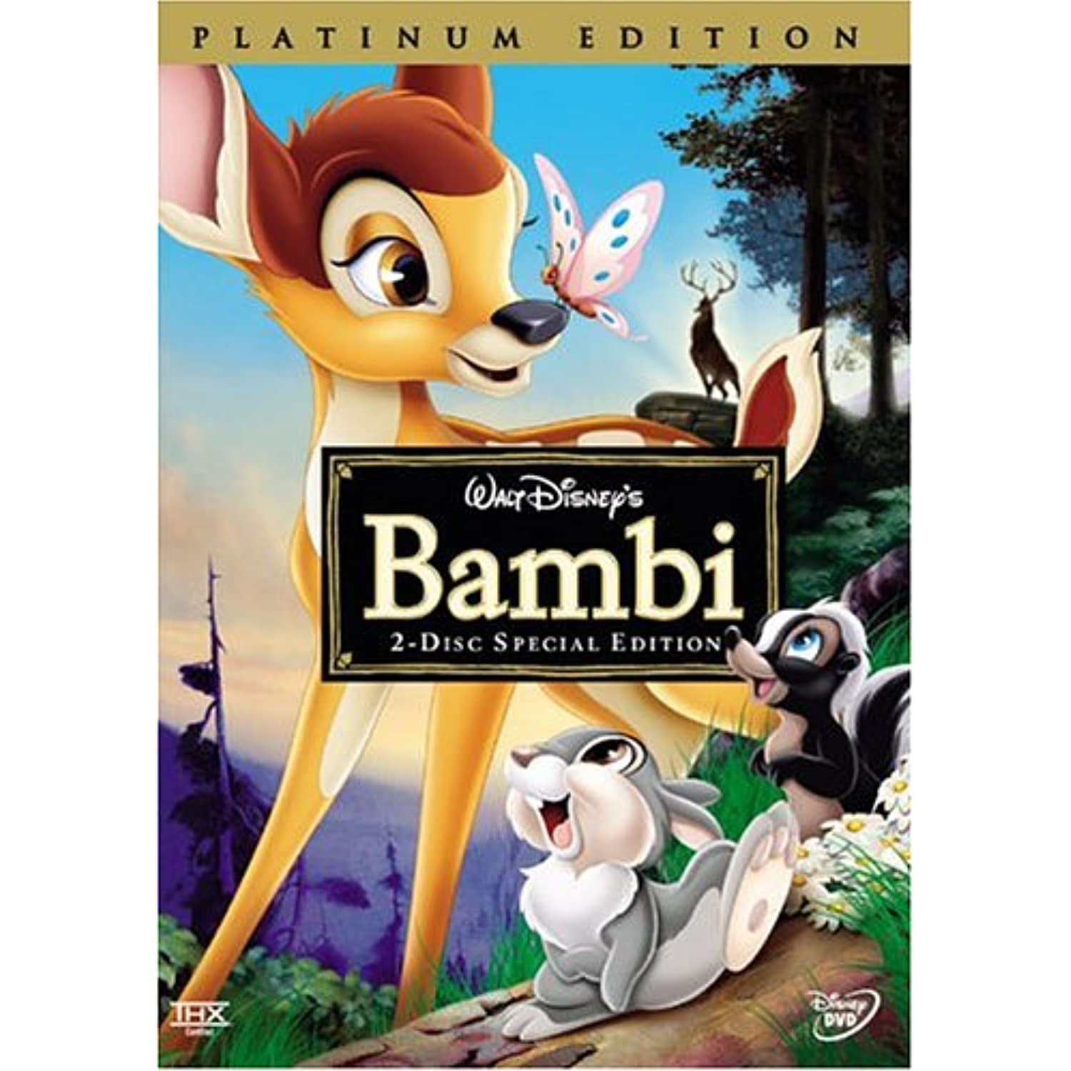 Walt Disney Pictures - Bambi (DVD) Animation - Walmart.com