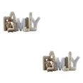 thumbnail image 1 of Moyic Resin Modern Nativity Ornament Set Elegant Xmas  Profile Festival Type1, 1 of 1