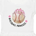 thumbnail image 4 of Inktastic Baseball Princess- Tiara Girls Toddler Dress, 4 of 5