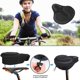 thumbnail image 3 of Funda de sillín de bicicleta de gel grande con gel de silicona acolchado de espuma viscoelástica, sillín hueco antideslizante para hombres y mujeres Rojo Verde Cocina, Decoración y Otros, 3 of 5