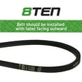 thumbnail image 3 of 8TEN Deck Drive Belt for Snapper Simplicity Murray 7106209YP 810-CBL2745T, 3 of 4