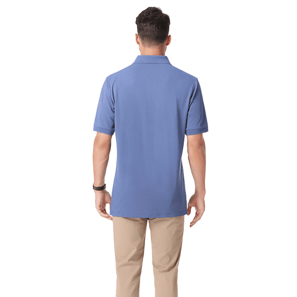【Hazzz対応中】 SSA モノキニ　ブルー　Lサイズ Zfeel Polo Shirts for Men, 6 Oz. 60/40 Cotton-Polyester