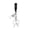Black, variant on Ruanlalo Keychain Stretchable Flexible Keyring with Lobster Clasp Pen Holder Lightweight Compact Stainless Steel Silicone Key Chain