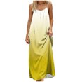 thumbnail image 1 of GHIIYER Robes Maxi pour Dames Femmes Robe Aguichant Dos Nu Imprimée Coupe Ample Sans Manches Longue Légère Confortable à Porter, 1 of 7