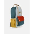 thumbnail image 3 of Wrangler Unisex 17" Golden Color Block Backpack, Gold, 3 of 6