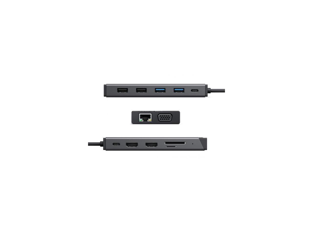 ALOGIC MV2 USB-C Dual Display DP Alt Mode Docking Station, Black