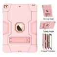 thumbnail image 5 of iPad 7th Generation Case Shockproof, iPad 10.2 Case with Stand, Allytech Dual Layer Full Protection Rugged Kickstand Armor Defender Impact Resistant Case Cover for Apple iPad 7th Gen,Rosegold, 5 of 6