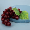 thumbnail image 4 of Uvas de frutas simuladas, racimo de uvas artificiales realistas, decoración de frutas falsas para accesorios de tiro, decoración del hogar, bocetos,, 4 of 4