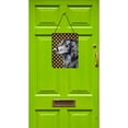 thumbnail image 2 of Flat Coated Retriever Candy Corn Halloween Portrait Wall or Door Hanging Prints, 2 of 2