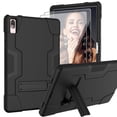 thumbnail image 1 of Mignova for Lenovo Tab P11 Pro Tablet Case ,Drop-Proof Shock-Resistant Rugged (with Stand) Hybrid casefor Lenovo Tab P11 Pro 11.5 inch (Model:TB-J706F/J706L)+Screen Protector (Black/Black, 2 Pack), 1 of 6
