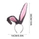 thumbnail image 2 of Diadema de Pascua con Orejas Flexibles para Niños y Adultos | Accesorio de Disfraz de Conejito Gris | Ideal para Halloween y Fiestas Navideñas | Ligera y Cómoda | 38 X 14 X 3 Cm, 2 of 6