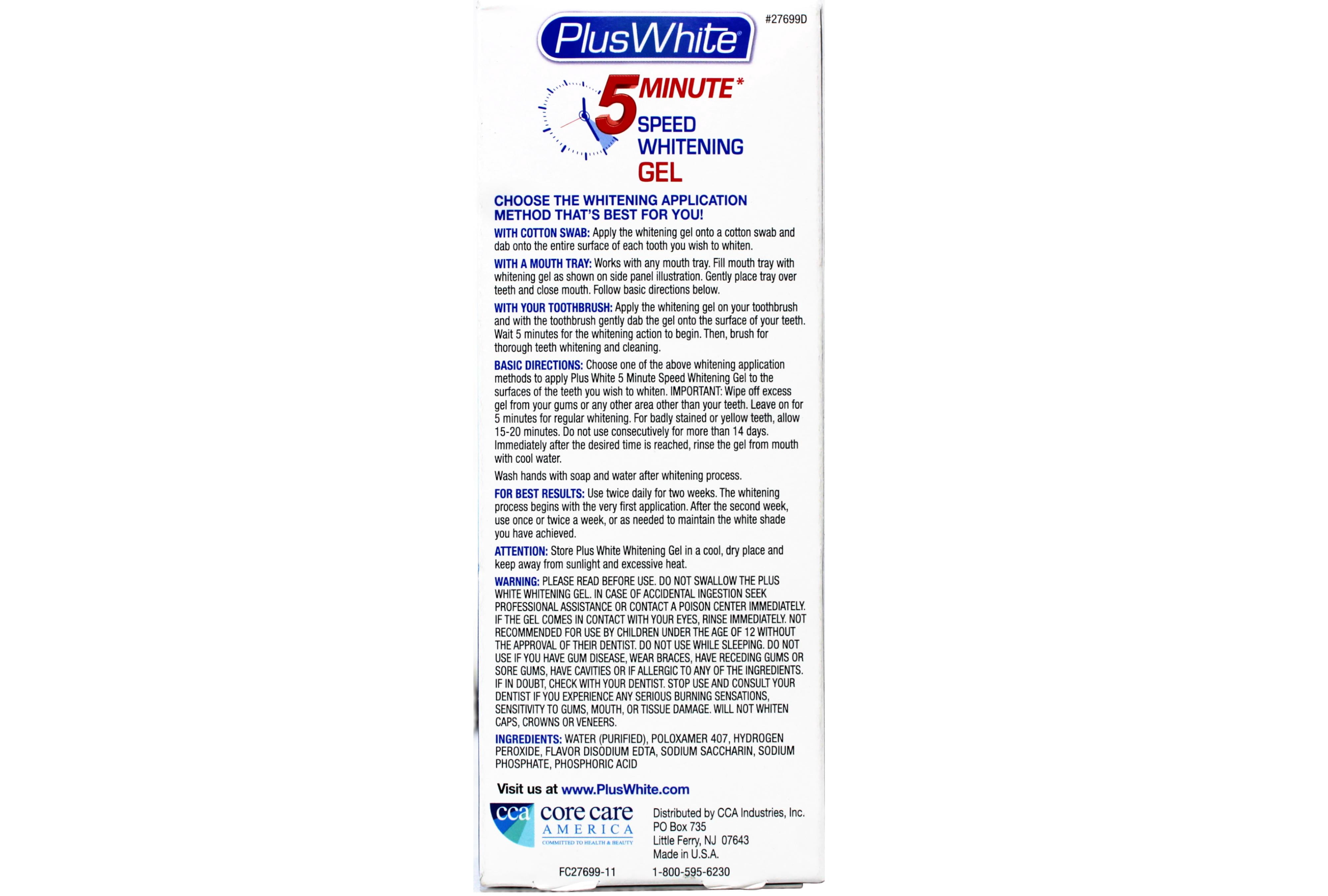 Plus White 5-Minute Premier Speed Whitening Gel, 2.0 Ounce 2