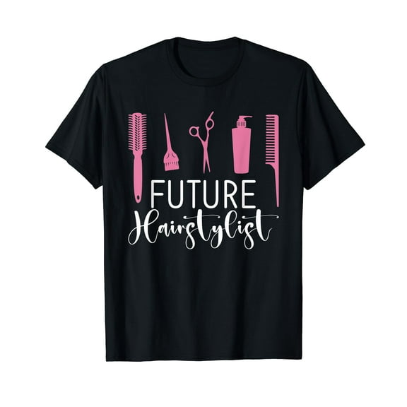 Future Hairstylist Barber Hair Dresser T-Shirt