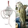 thumbnail image 2 of Bighead Carp Fishing Rig Sharp Hooks Strong Line White Baits Cage Fish Attraction Long Lasting Silver Carp Fishing Rig Fishing Equipment, 2 of 7