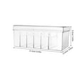 thumbnail image 2 of Hytrove Caja Organizadora Transparente De Plástico Para Tarjetas Con Tapa Abatible Para Escritorio En Casa, 2 of 7