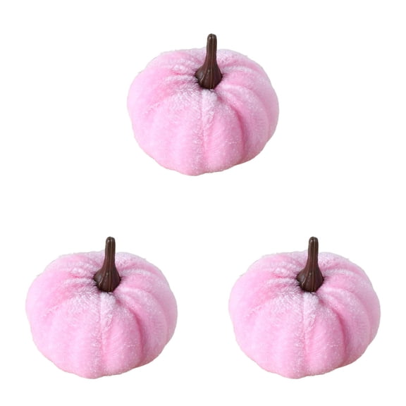 Velvet Artificial Mini Pumpkins Decor 1.96in,Cute Small Decorative Pumpkins For Fall Decor, Autumn Farmhouse Decor,Thanksgiving Decorations Fall Centerpieces For Table