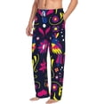 thumbnail image 2 of Daiia Colorful Mexican Men's Sleep Pant with Pockets and Drawstring,Pajama Pants-XX-Large, 2 of 9