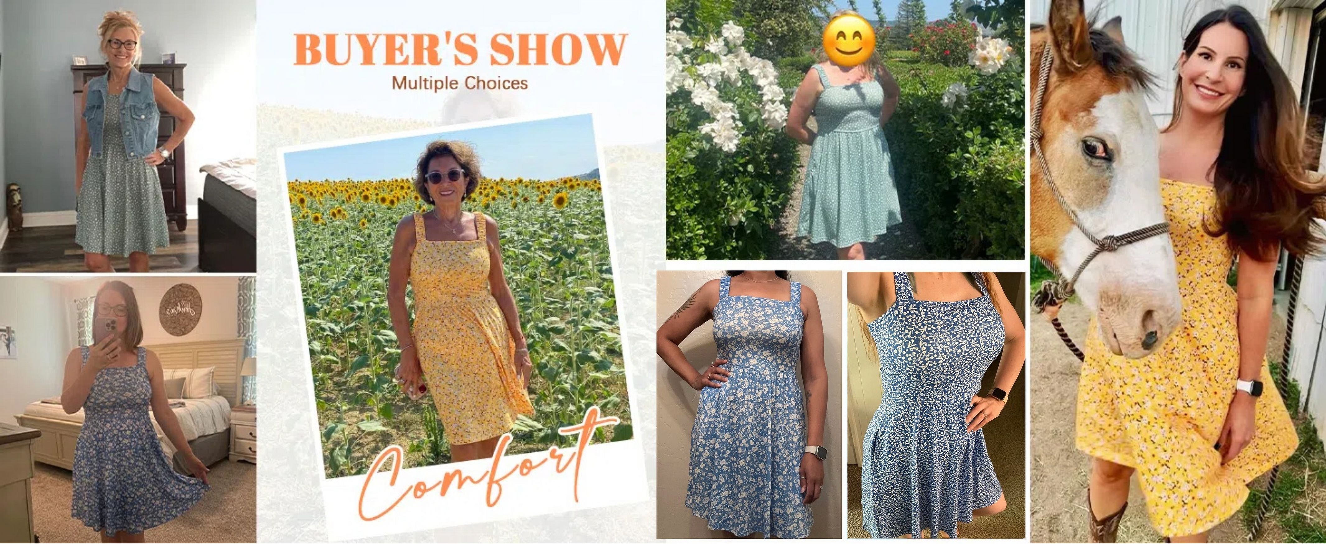 UVN Boho Floral Sleeveless Midi Sundress photo 7